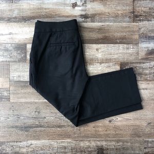 Ann Taylor Petite Kate Fit Black Work Pant